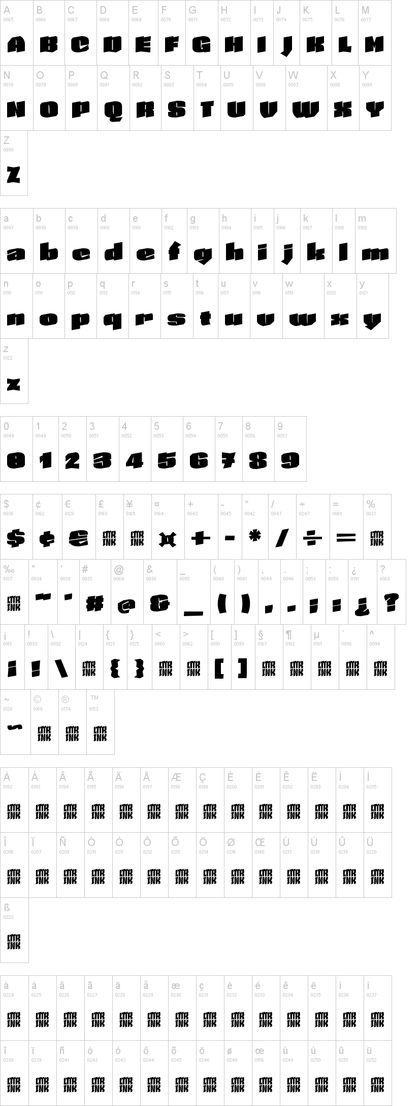 Skeleton Type One Initial Max