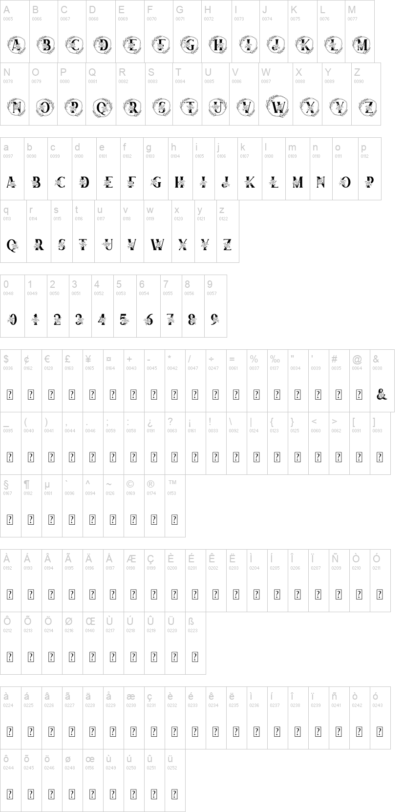 Adenium Monogram