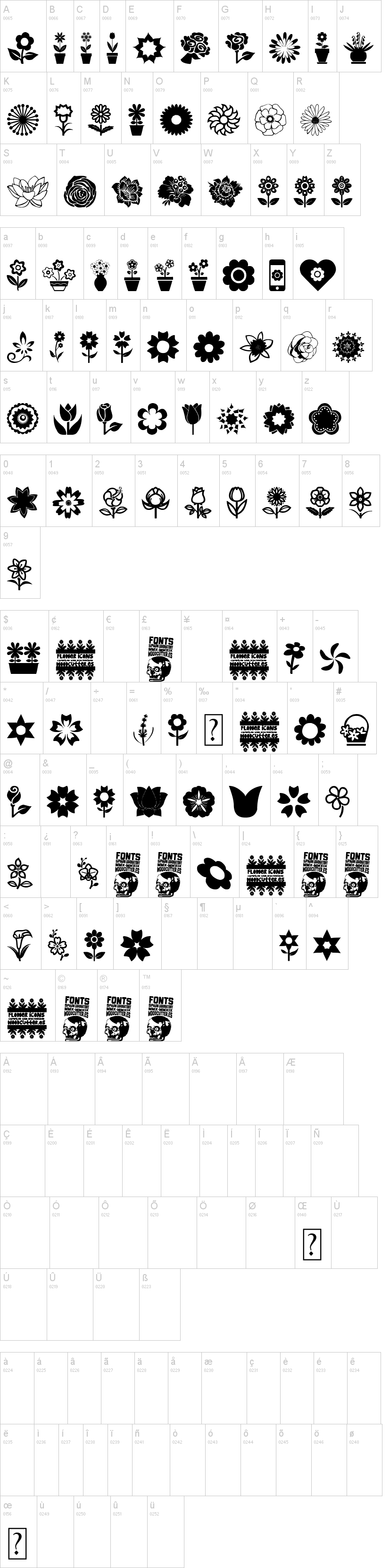 Flower Icons