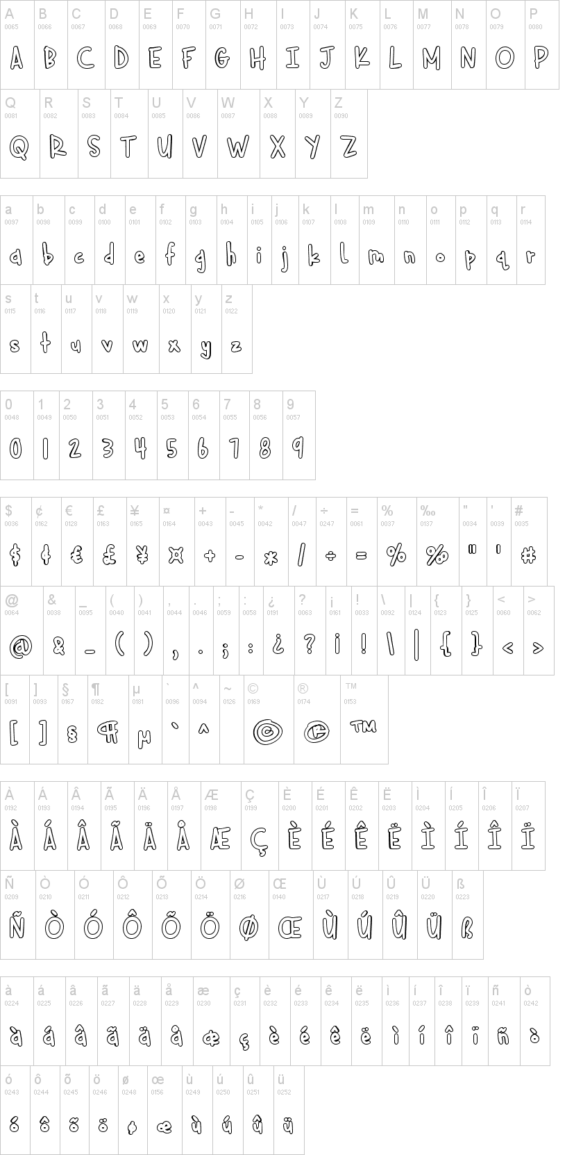 Cuddlebugs Outline