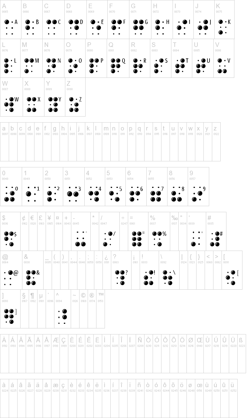 Braille Latin