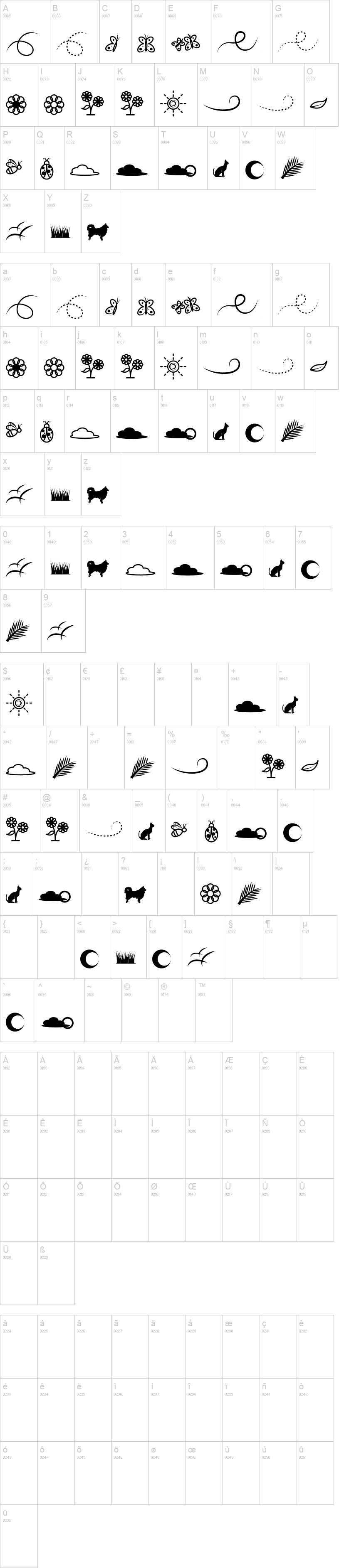 Lithunoa Dingbats