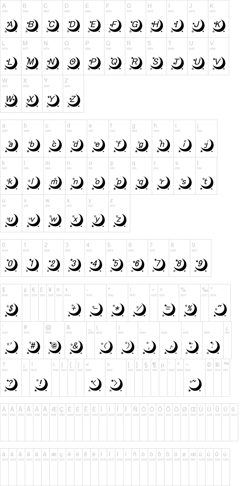 Moon Font