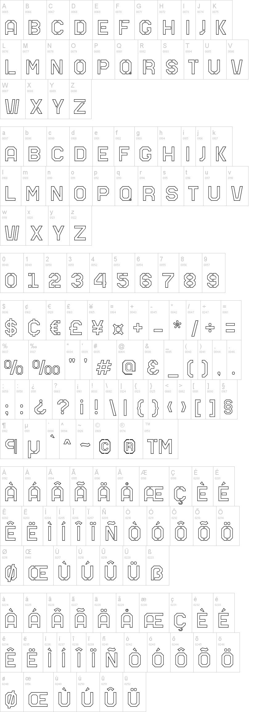 Mars Outline