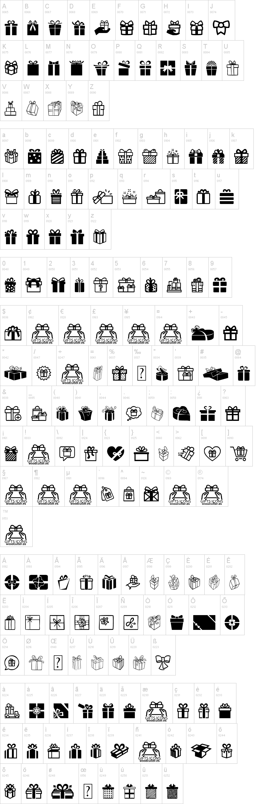 Gifts Icons