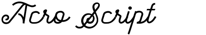 Acro Script