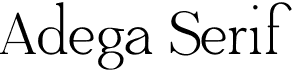 Adega Serif