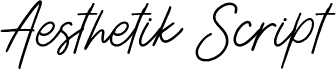 Aesthetik Script