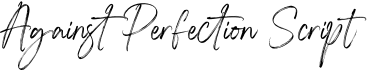 Against Perfection Script