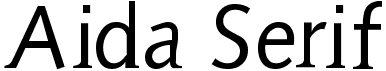 Aida Serif