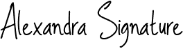 Alexandra Signature