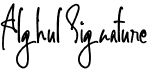 Alghul Signature