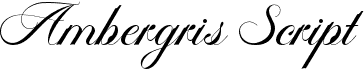 Ambergris Script