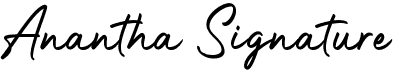 Anantha Signature