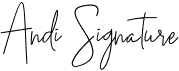 Andi Signature