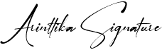 Arinttika Signature