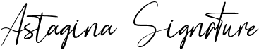 Astagina Signature