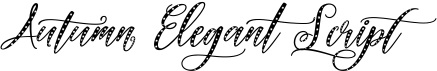 Autumn Elegant Script