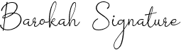 Barokah Signature