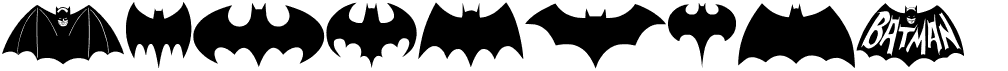 Batman Evolution Logo