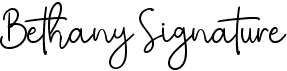 Bethany Signature