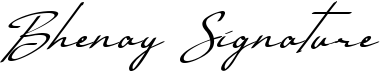 Bhenay Signature