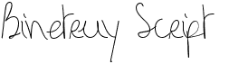 Binetruy Script