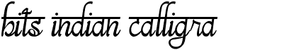 Bits Indian Calligra