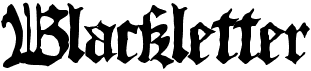 Blackletter