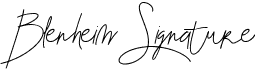 Blenheim Signature