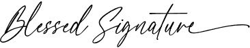 Blessed Signature