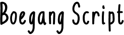 Boegang Script