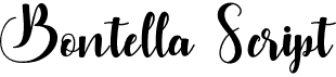 Bontella Script