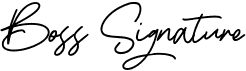 Boss Signature