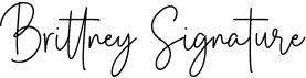 Brittney Signature