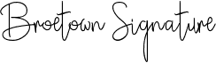 Broetown Signature