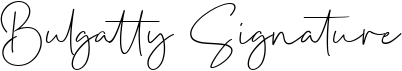 Bulgatty Signature