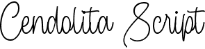 Cendolita Script