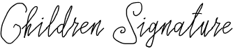 Children Signature