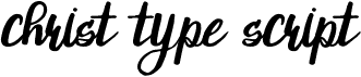 Christ Type Script