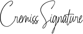 Cremiss Signature