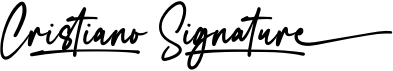 Cristiano Signature