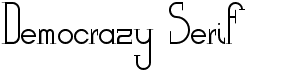 Democrazy Serif