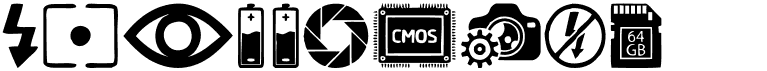 Digital Camera Symbols