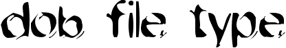 Dob File Type