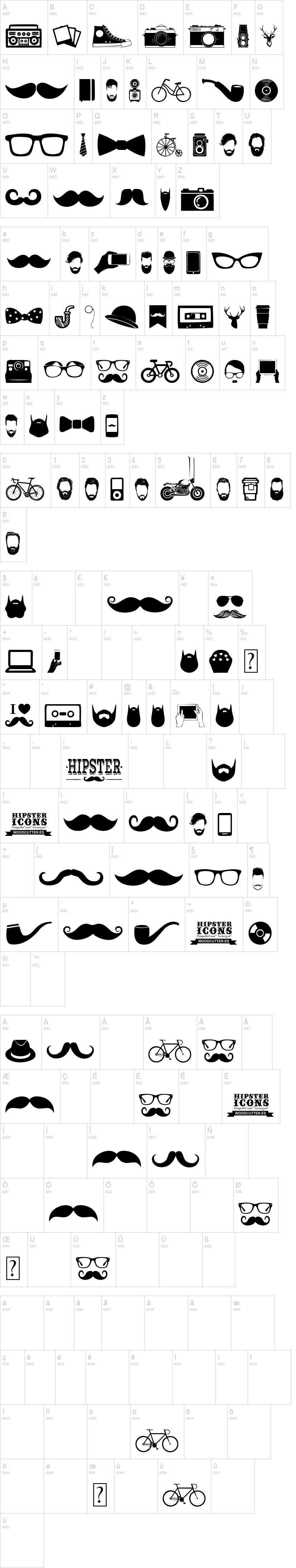 Hipster Icons