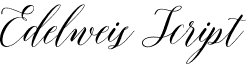 Edelweis Script