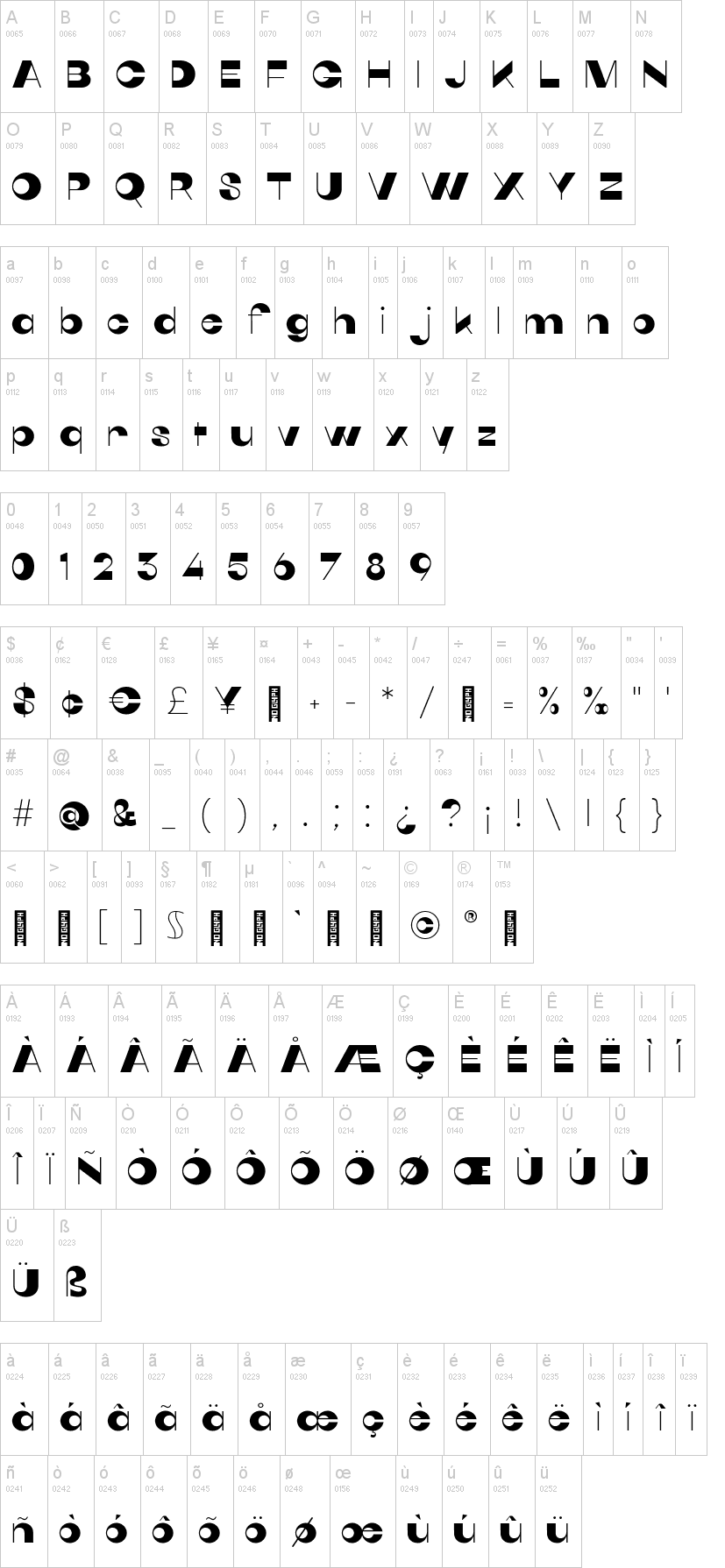 Quarantype Hopscotch