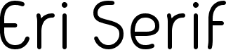 Eri Serif