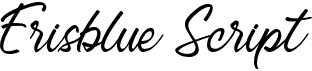 Erisblue Script